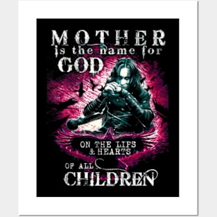 Eric Draven Mother Is The Name For God Posters and Art